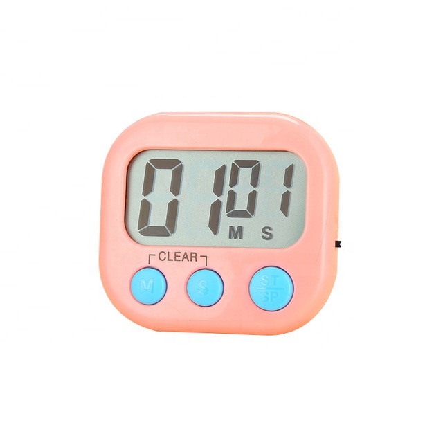 CE & Rohs mixed colors digital Kitchen clock cook timer kitchen timer