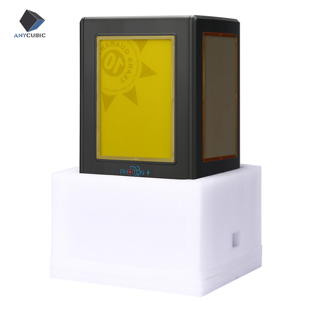 3D-принтер Drucker Anycubic Photon S, устройство для быстрой сборки, цветовой принтер, модернизация в архитектуре, 405 нм, УФ-свет, SLA