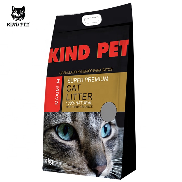 Quick clumping bentonite sodium cat litter sand