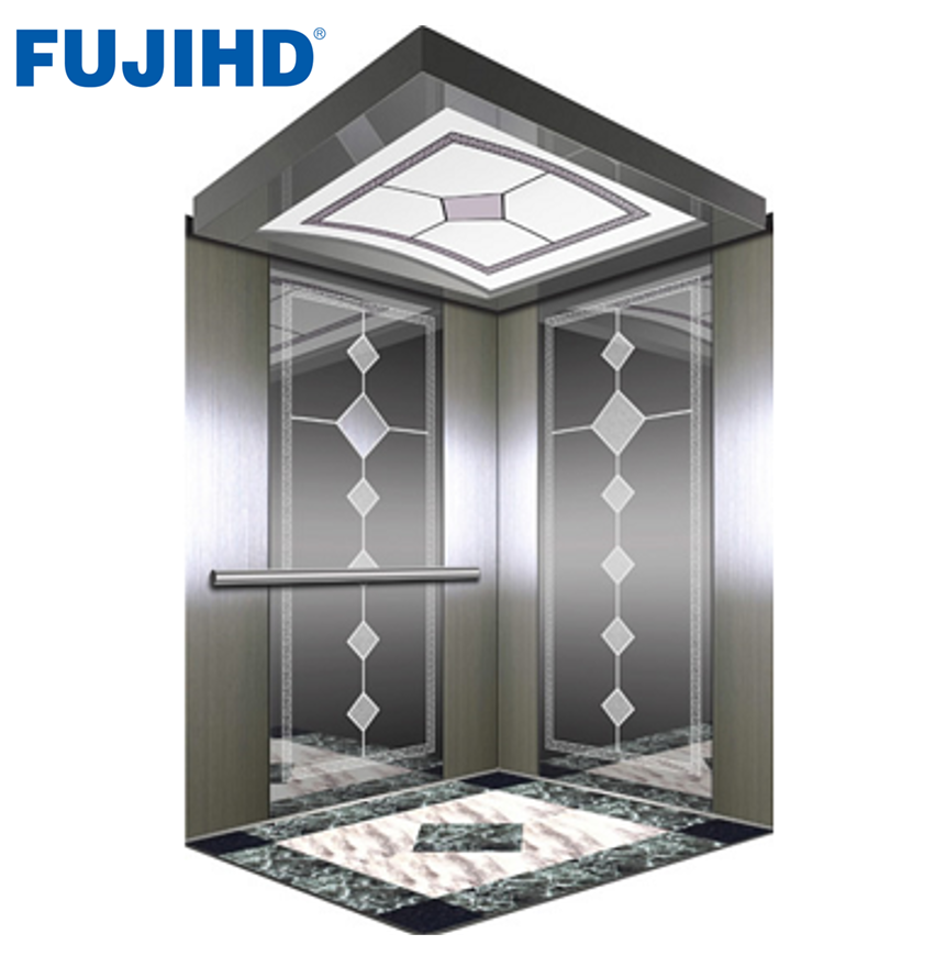 FUJIHD роскошный электрический небольшой жилой офис здание 1,5 м/с 1000 кг пассажирский Лифт