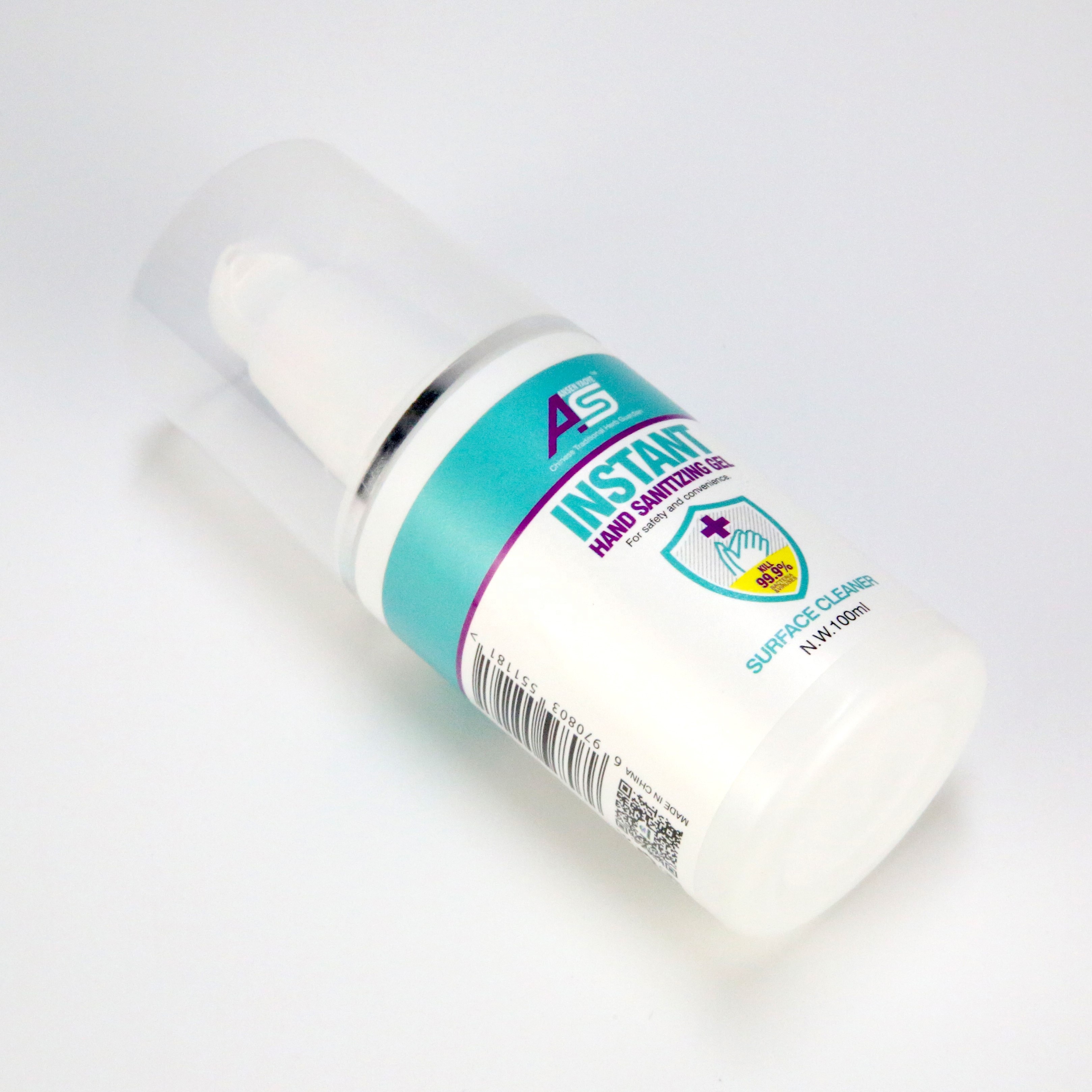 AS Promotion Discount Organosilicon Quaternary Ammonium 100ml Waterless Hand Sanitizer for Fruit