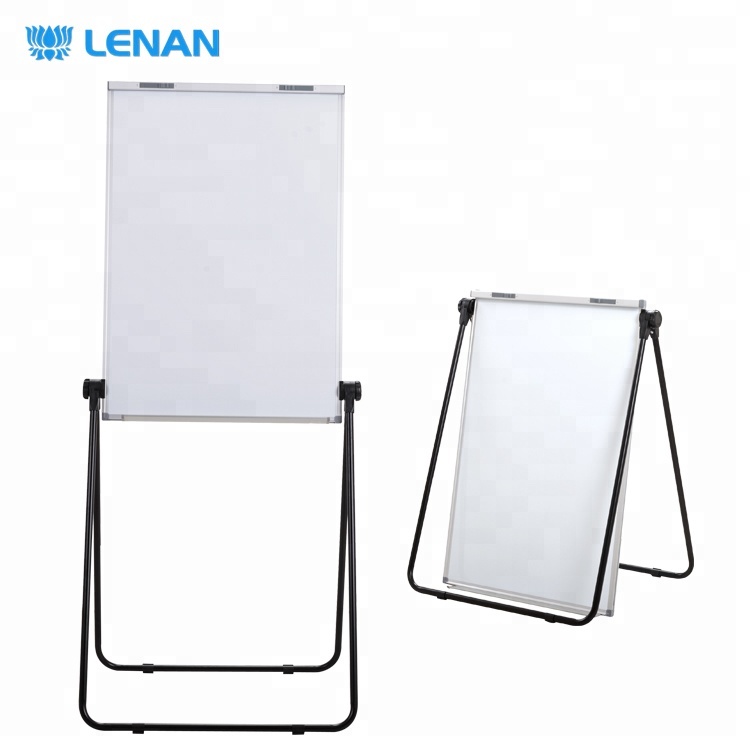 Portable Folding U Shape Magnetic Double Sided Whiteboard FlipChart Easel Mobile Flip Chart Board with Stand Price