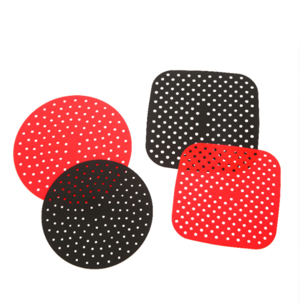 Silicone Baking Mat For Air Fryer Liner Basket Mat Square Round Reusable Air Fryer Silicone Liners 210843