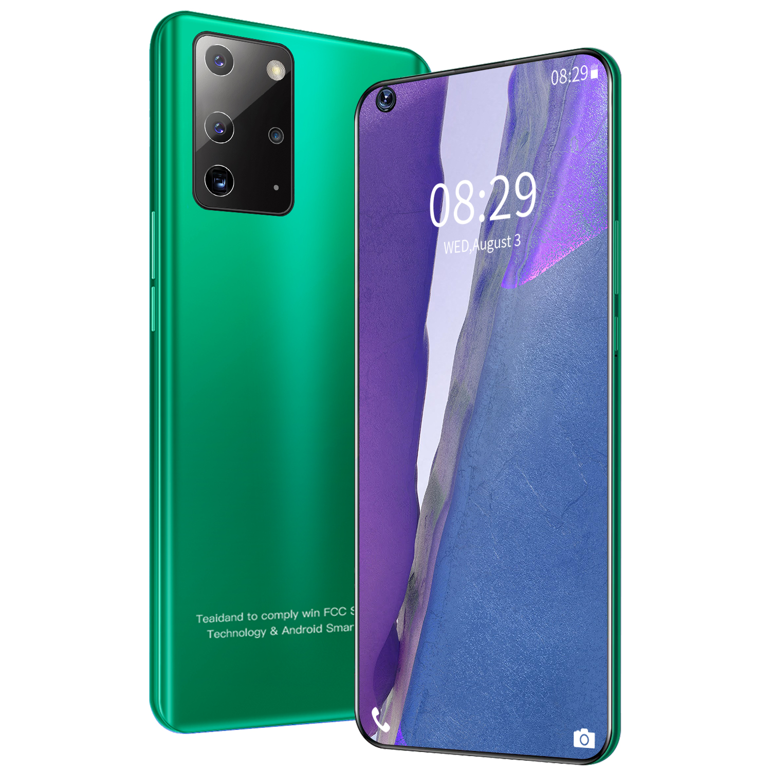 2021 5g сотовый телефон 7,2 дюйма Samsung Note20 U 12 + 512 ГБ большая память 5000 мАч большая батарея дешевый разблокированный смартфон