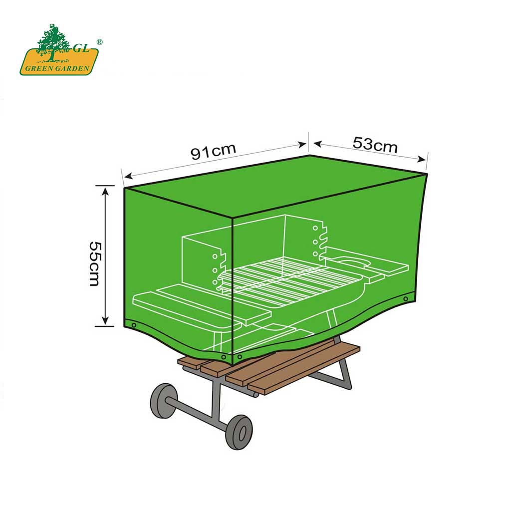 Manufacturers from Factory Good Price BBQ Trolley Cover for furniture cover Polyester