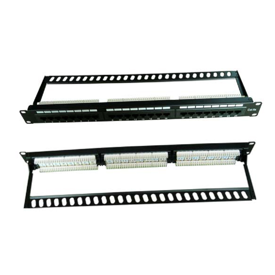 Интегрированная патч-панель UTP Cat 6A