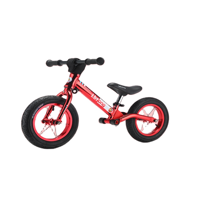 2-wheel balance bicycle children balance bicycle aluminum alloy frame electroplating process kids balance bike OEM