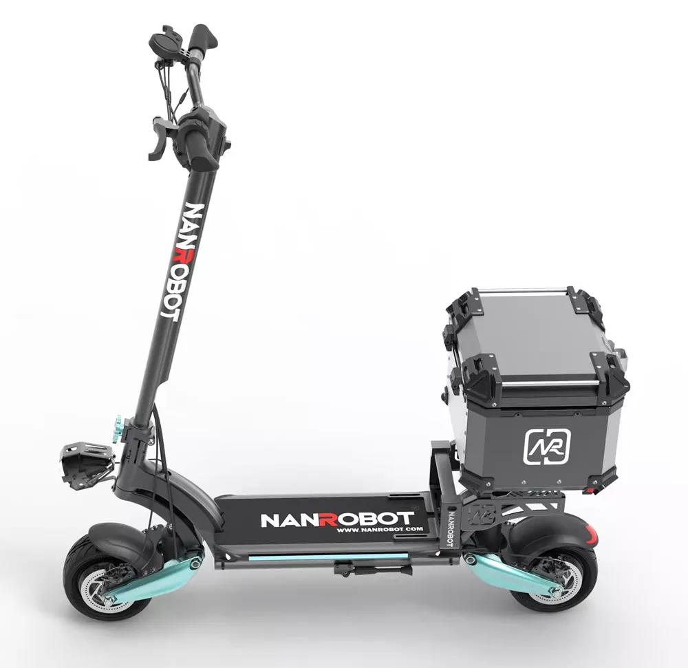 NANROBOT багажник обратно подходит для всех скутеров большой емкости