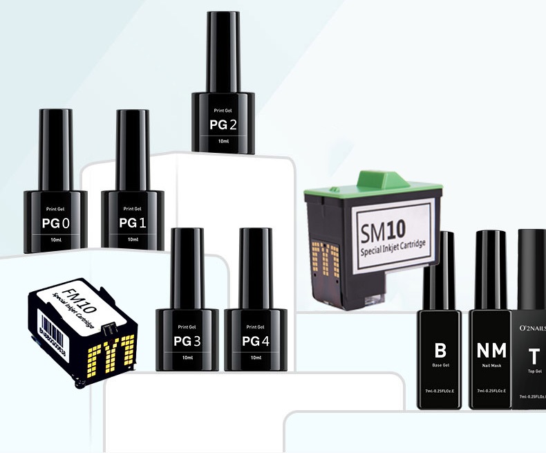 NAIL printer accessory FM10 SM10 Original Ink Cartridges For Nail Printer