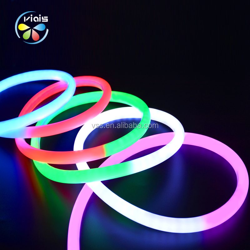 Сменный 360 градусов 5050 SMD3838 круглый RGB светодиодный неоновый гибкий