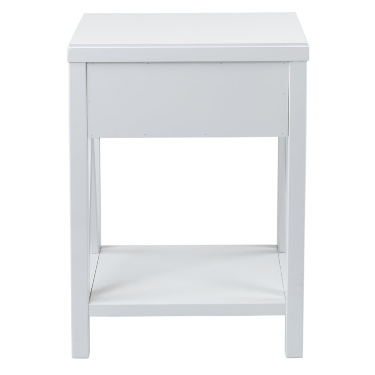 Modern minimalist bedroom Multi-drawer storage practical bedside cabinet