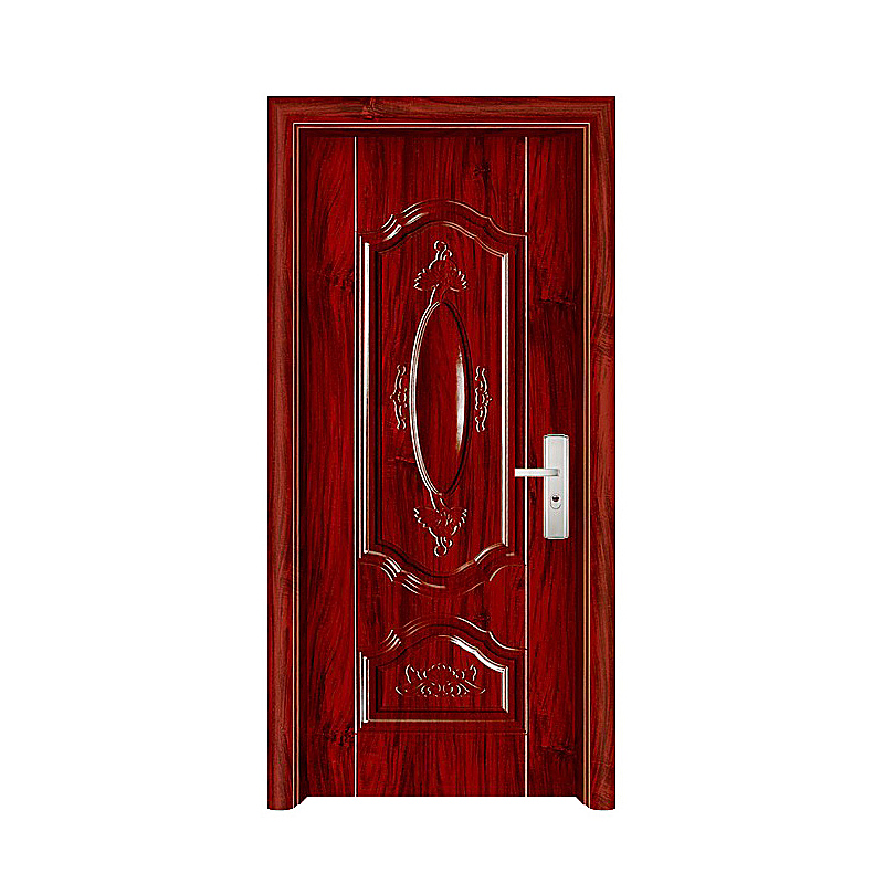 Fancy look interior main door wooden steel front door for house