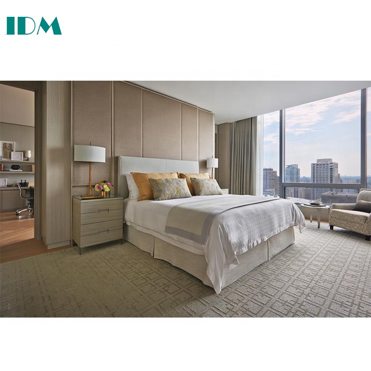 IDM-381Luxury мебель гостиницы из дубай, отель квартира мебель, кровать для 5-звездочного отеля