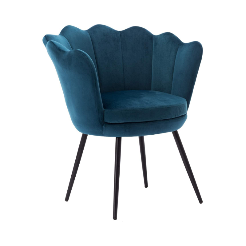 Oversized Armchair Leisure Nordic Velvet French Armchair Superior Design Cadeiras