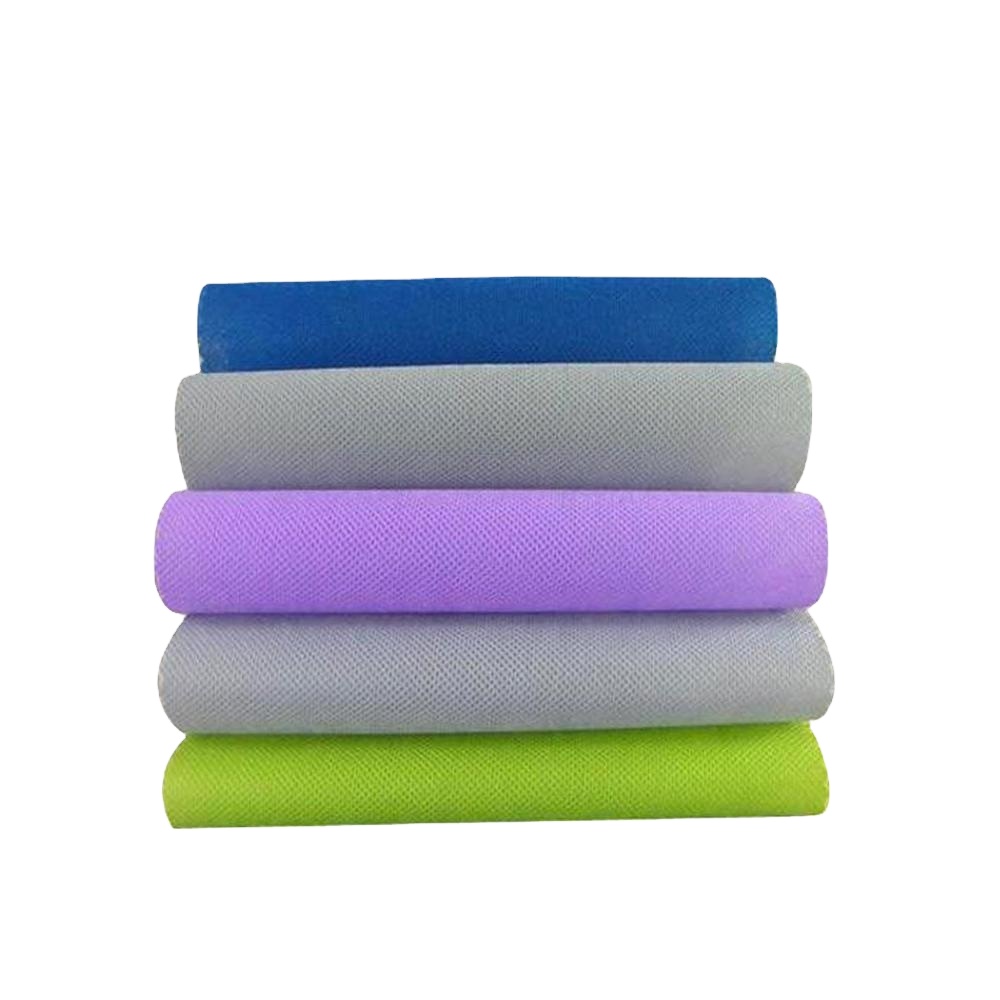 Customized 100% polypropylene spun bonded non woven fabric rolls for shopping bag
