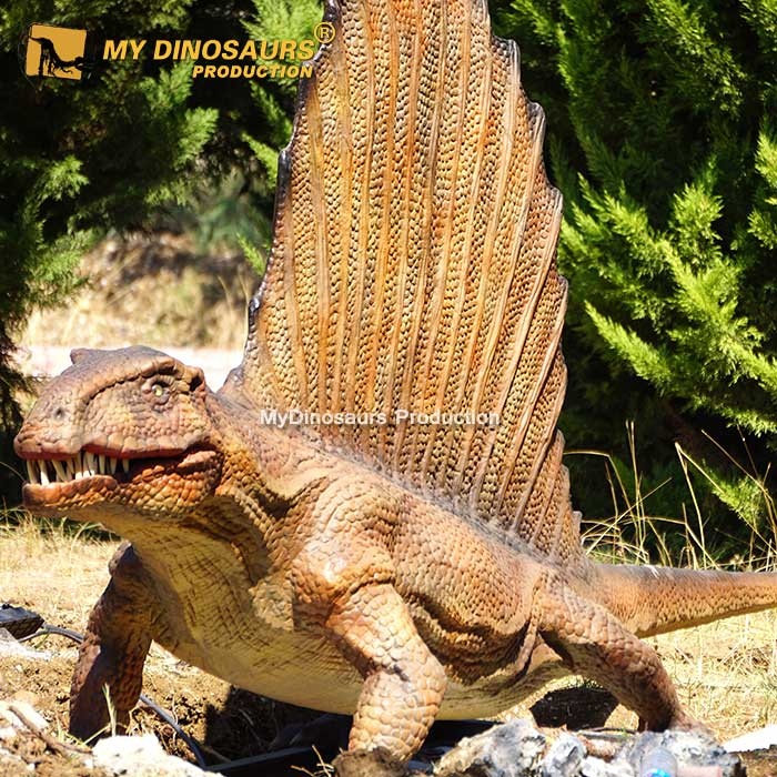 MY DINO AD-110 3D Dimetrodon Model Robot Dinosaur Statue