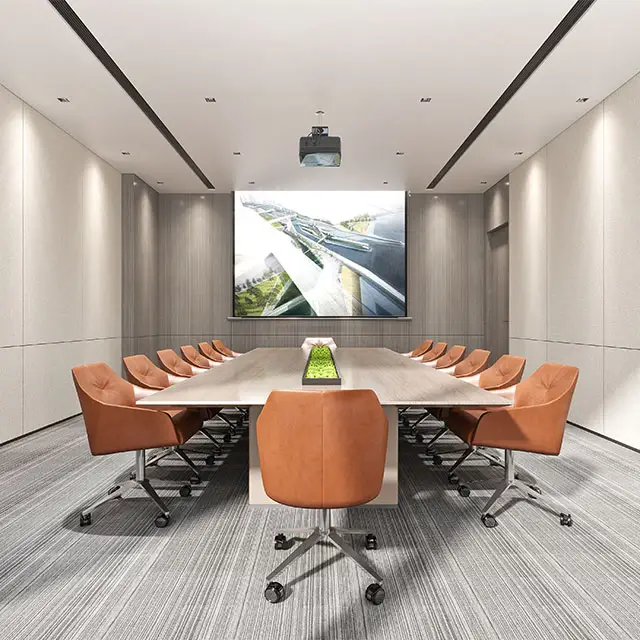 2022 Latest Style Luxury 3d Office Architecture Design Interior Design