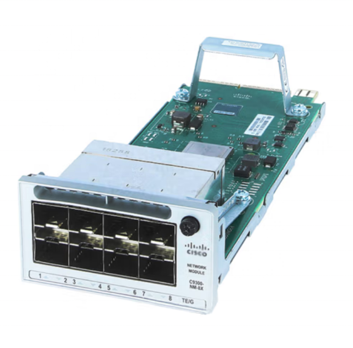 Новый C9300-NM-8X = C9300 серии 8-портовый 10 Gigabit uplink модуль