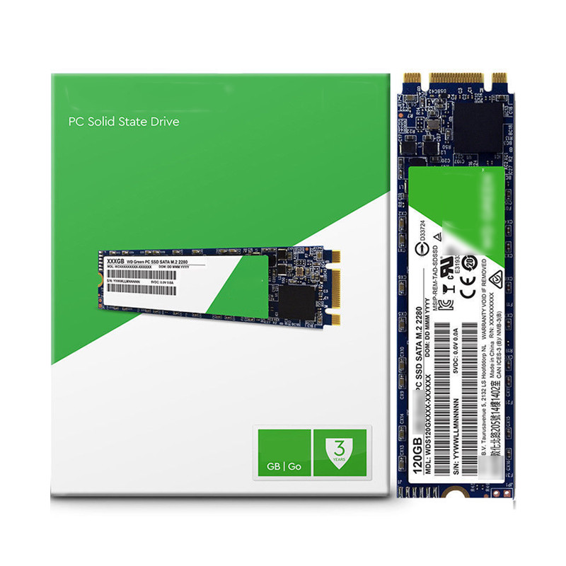 100% Original Wester D-igital Green SSD 120GB 240GB M.2 2280 545MB/s Internal Solid State Drive Hard Disk Notebook PC SSD 480GB