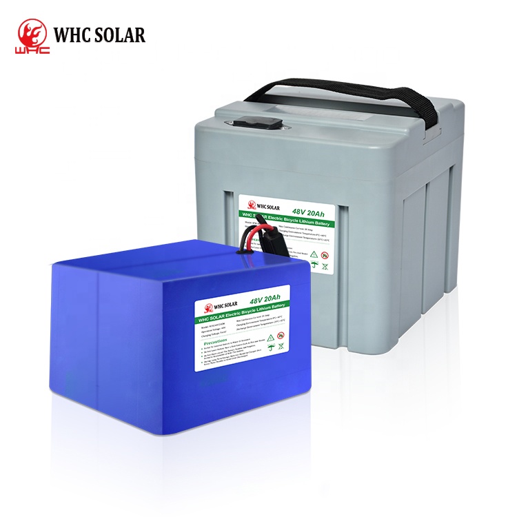 WHC Rechargable 12V 24Ah 26Ah 36V 48V 60V 40Ah Lithium Electric Motorcycle Removable Battery Lithium Battery Motorcycle Batterty