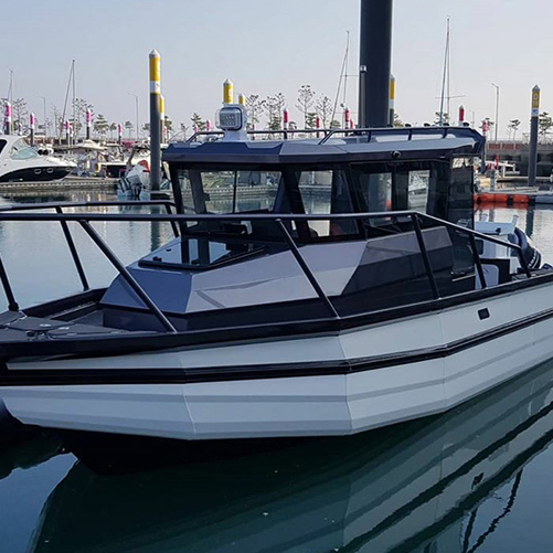 Сертификация CE, Easycraft 7,5 м/750, Центральная кабина, алюминиевая рыболовная лодка от производителя