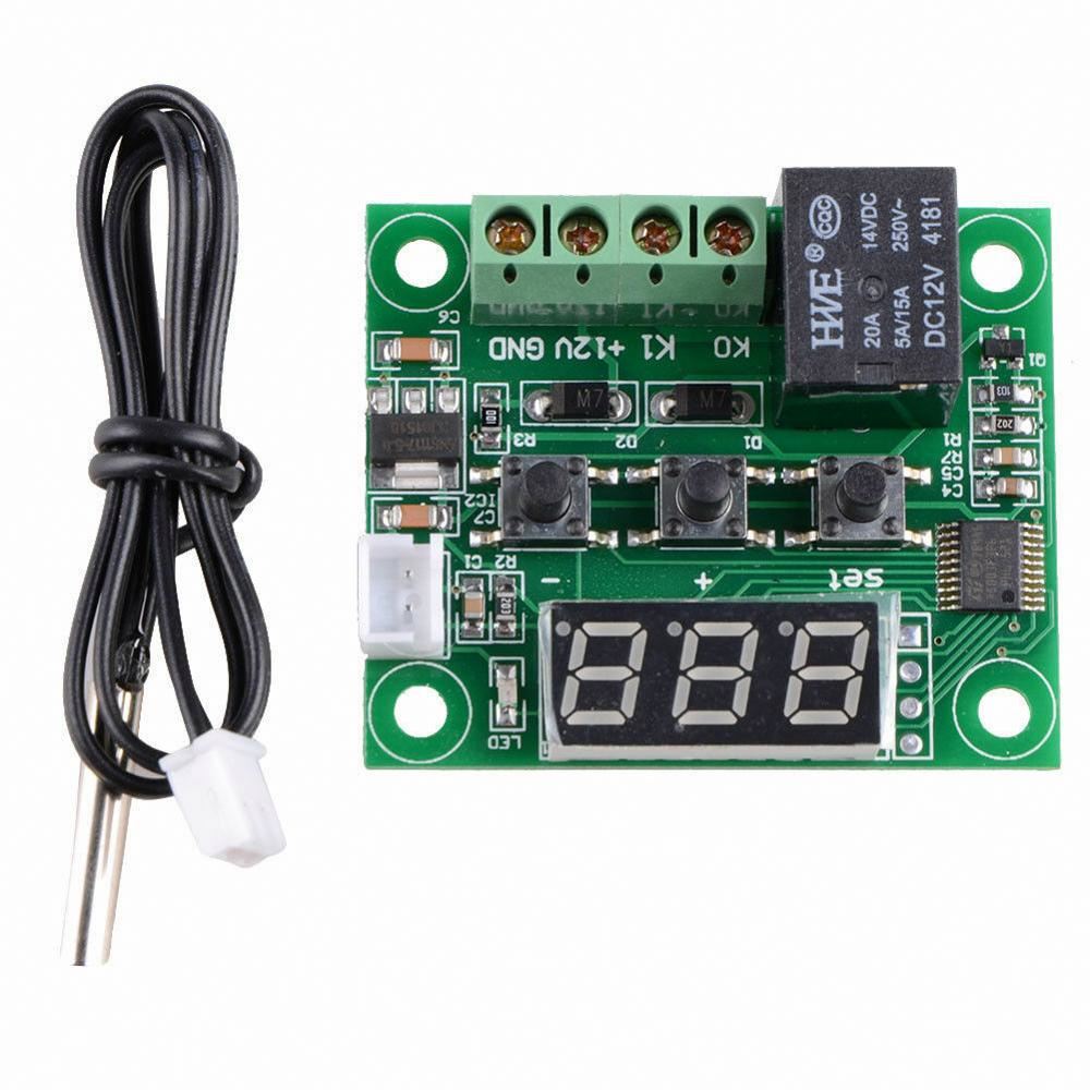 OEM PCBA завод W1209 Зеленый DC контроль температуры холодный контроль температуры Термостат