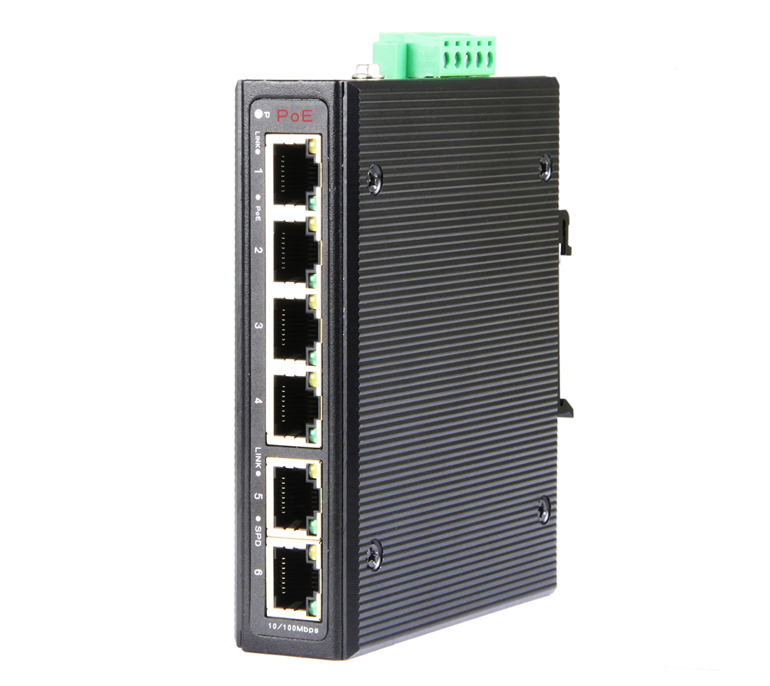 6 порт промышленный коммутатор питания через Ethernet 24v для Mikrotik/Wi-Fi AP CPE маршрутизатор