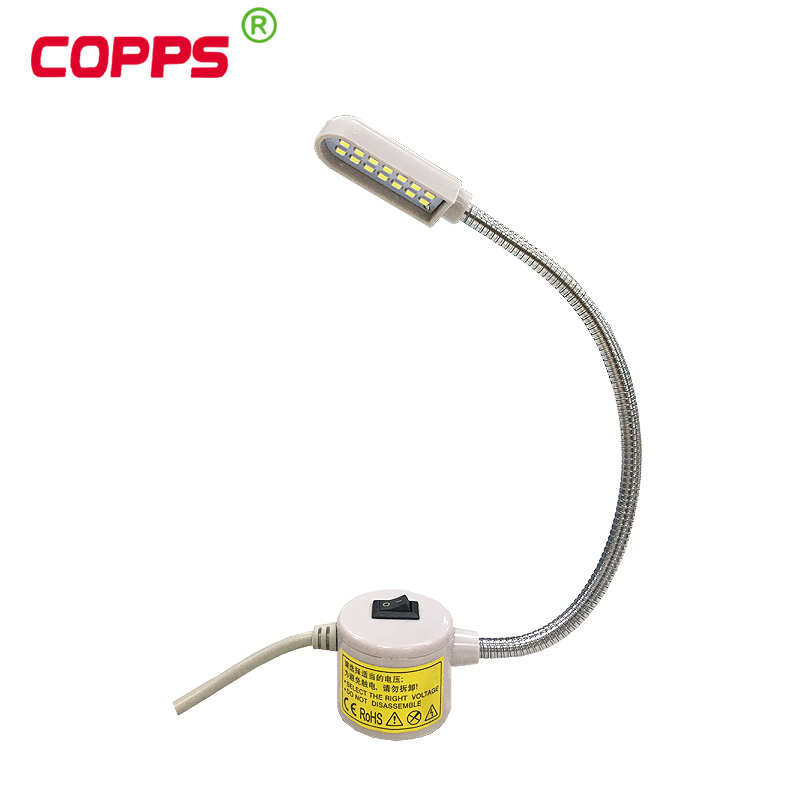 Аксессуары для швейных машин COPPS 14LED, гибкая гусиная шея с магнитом для промышленных швейных машин