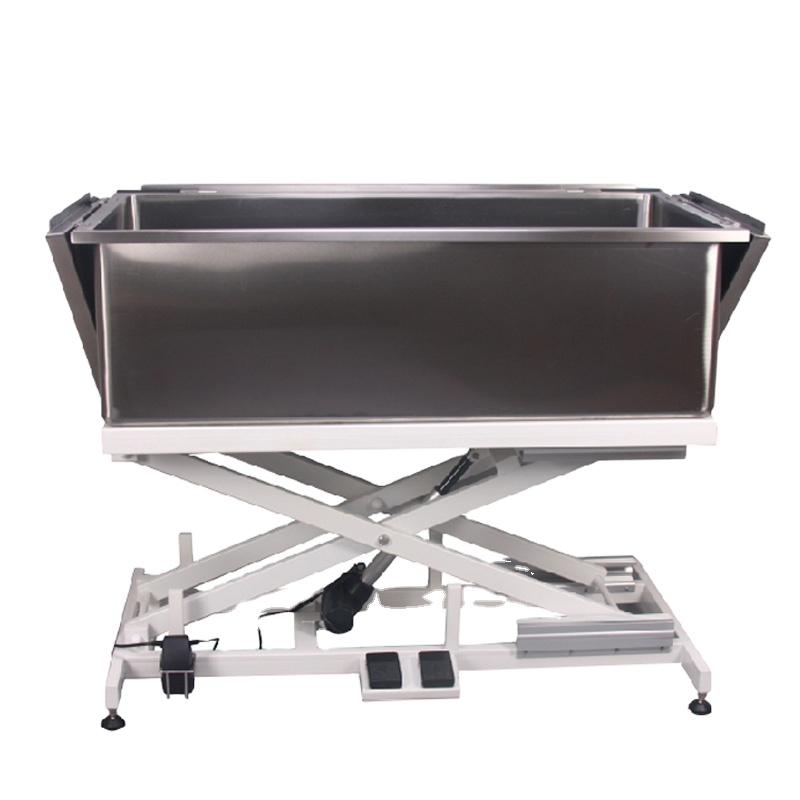 Cheap YSBTS-138E vet galvanized walk-in medical Animal Cleaning tub Lifting Dog puppy bathtub for sale