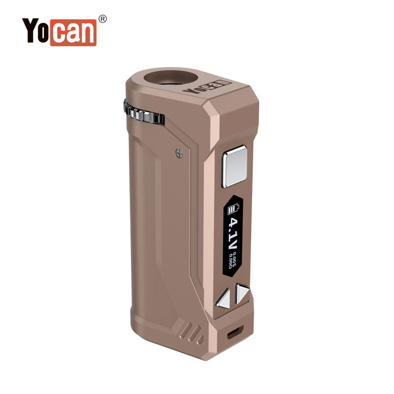 Подходит для атомайзеров диаметром 6-14 мм Yocan UNI Pro с переменным напряжением и резьбой 510, батарея для вейпа