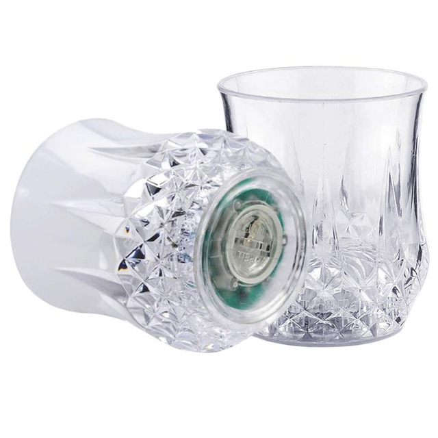 Party supplies beer bar drinking cub mugs color changing flashing light up cup lights