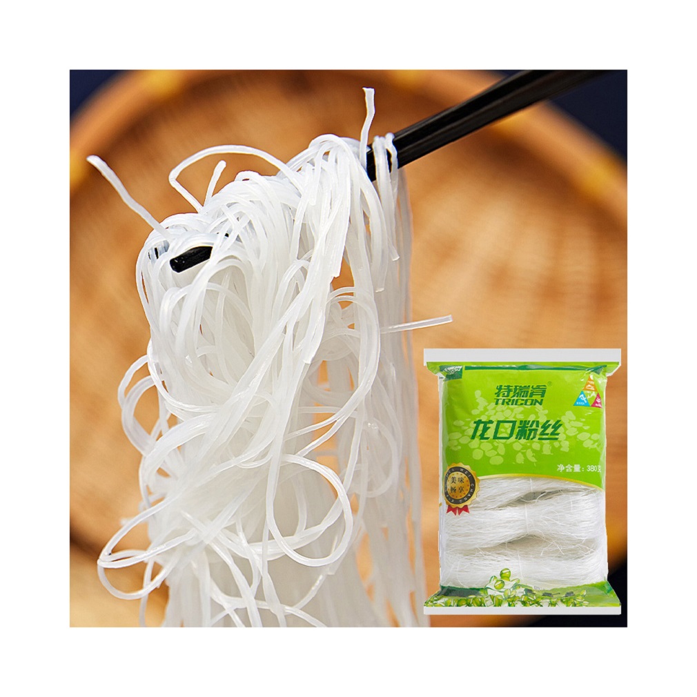 Low Price 380g White Convenient Bagged Rice Vermicelli for Food