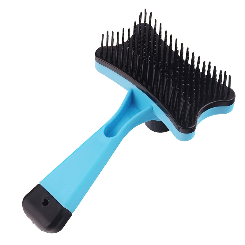 Available In Multiple Colors Plastic Silicone Comb Fur Lint Remover Pet Brush