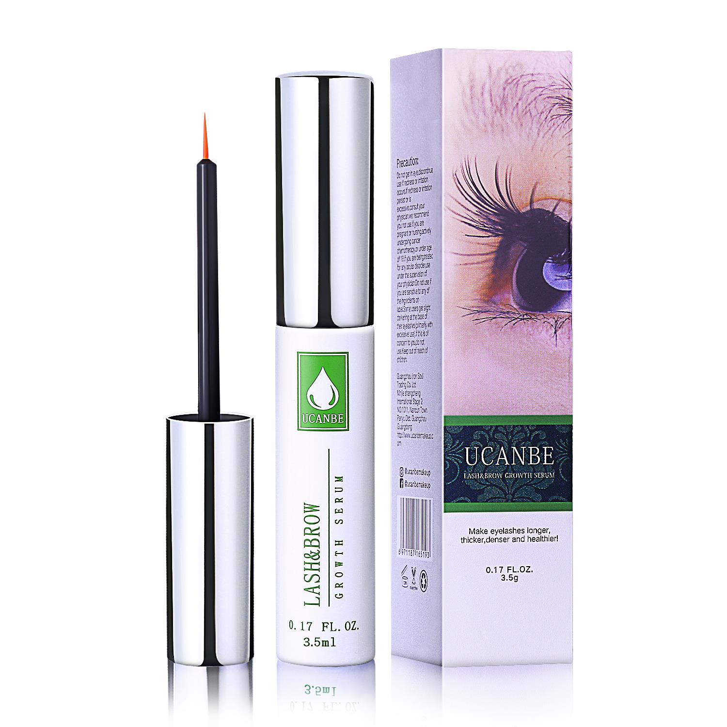 UCANBE лечение роста бровей и ресниц макияж питание эффективно удлинение Powerfuleyebrow Growth