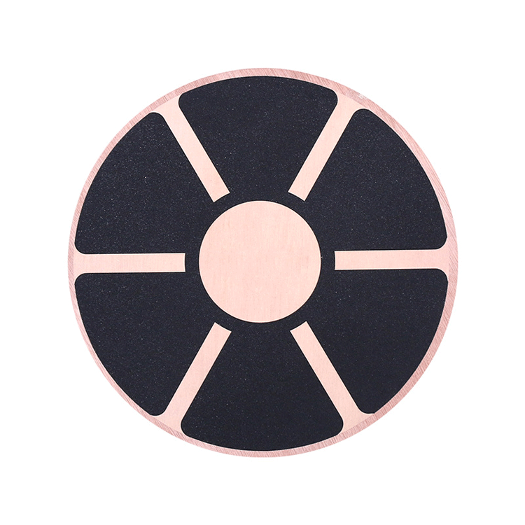 Home Gym Workout Core Balance Exercise Fitness Yoga Exercise Round Wooden Wobble Balance Board for Physical Therapy