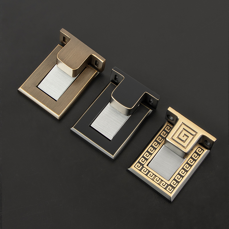 Hot Selling Door Holder Hotel Stopper Adjustable Floor Mounted Magnet Powerful Sliding Interior Door Stop
