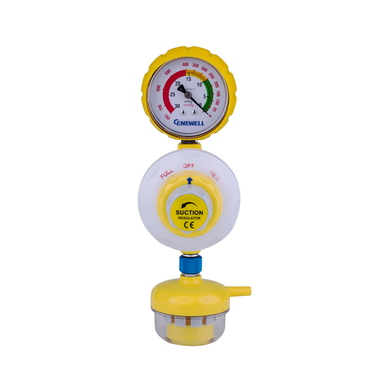 Hospital Ward Medical Vacuum Regulator For Bed Head Unit