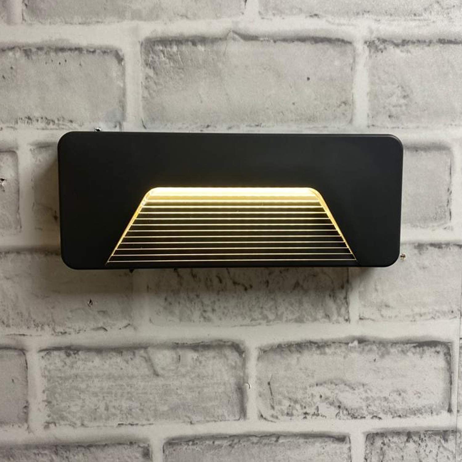 Поверхностное крепление IP65 класс II 3 Вт SMD 2835 Epistar LED 100% пластиковая наружная лестница освещение ступенек уличное освещение лестницы