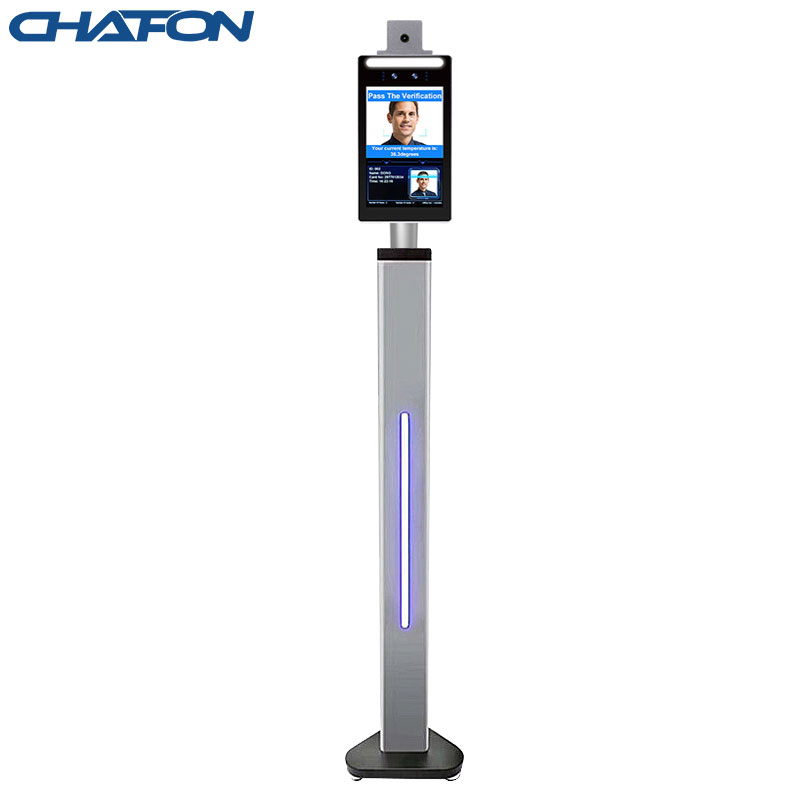 CHAFON supports optional TCP/IP/WIFI/USB/WG/RS232 communication face recognition infrared temperature access control