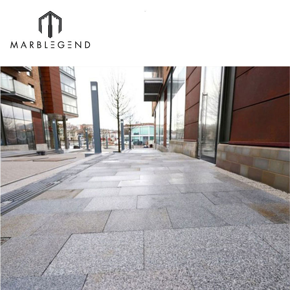 cheap price front driveway natural grey granite paving stone