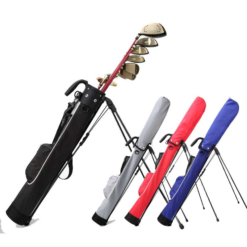 4 colours custom high capacity high quality nylon golf stand bag holder waterproof and sunproof lightweight gun bag