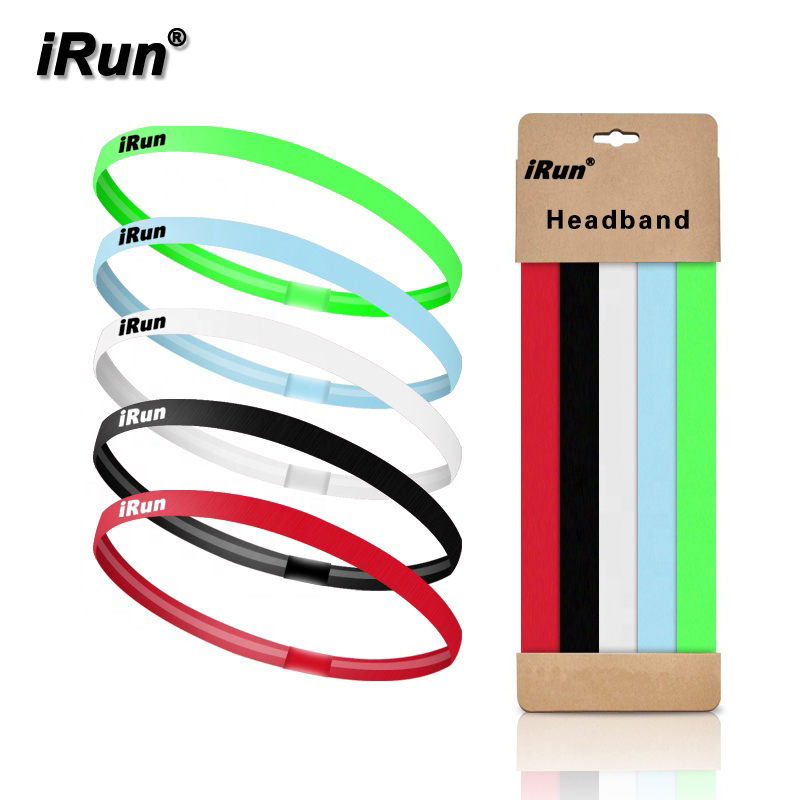 IRun, высокое качество, индивидуальные эластичные спортивные повязки на голову, для йоги, эластичная повязка на голову, модная повязка на голову для фитнеса, для спортзала, бега, Спортивная Повязка