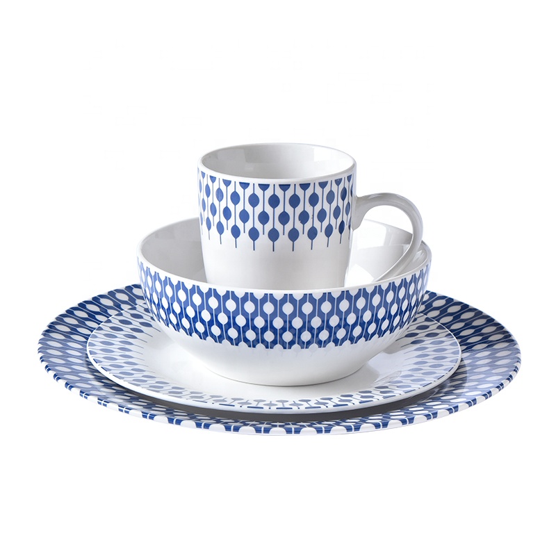 porcelain dinner set ceramic dinnerware set 16pcs dinner set