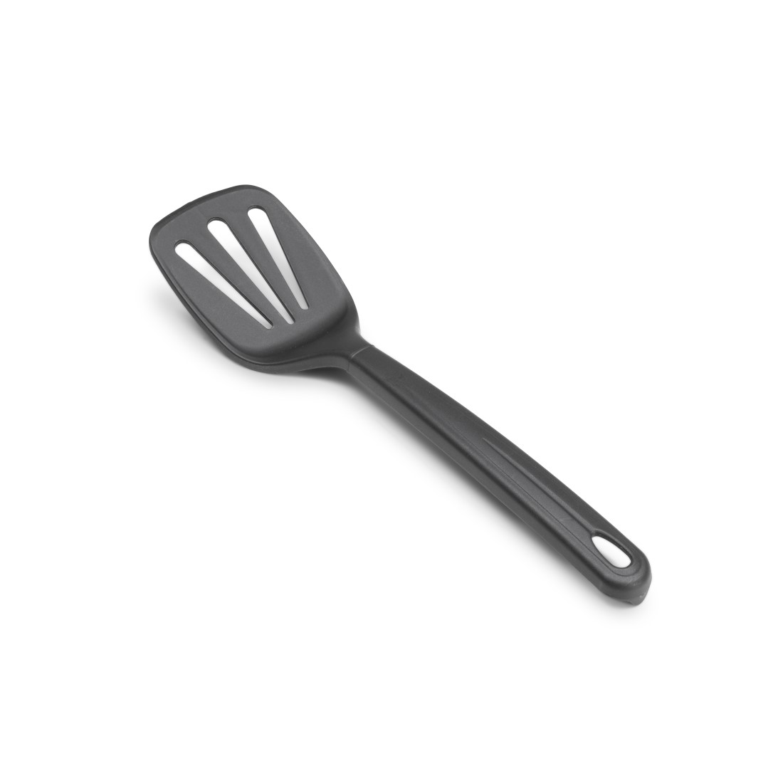 Italy Kitchen Premium Cookware Set Nylon Black Long Turner Plate Maker Fried Shovel Holes Chips Vegetables-Plastic Ice Fruit
