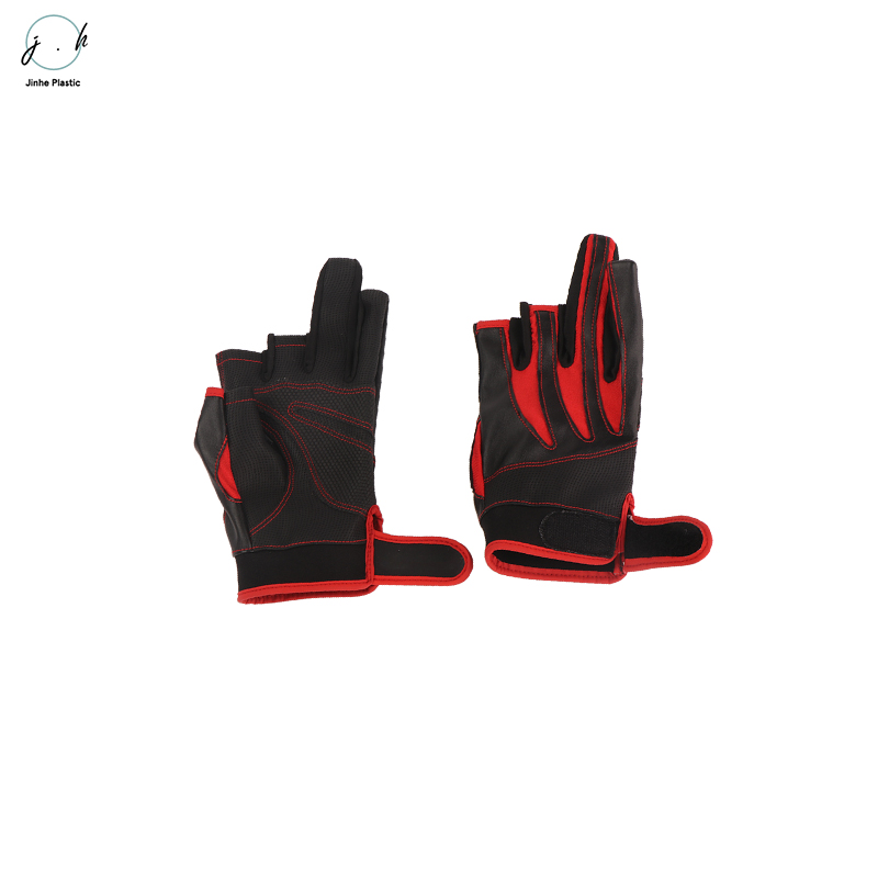 Customized Color Sun Outdoor Pair Set Breathable Neoprene PU Fitness Fishing Gloves