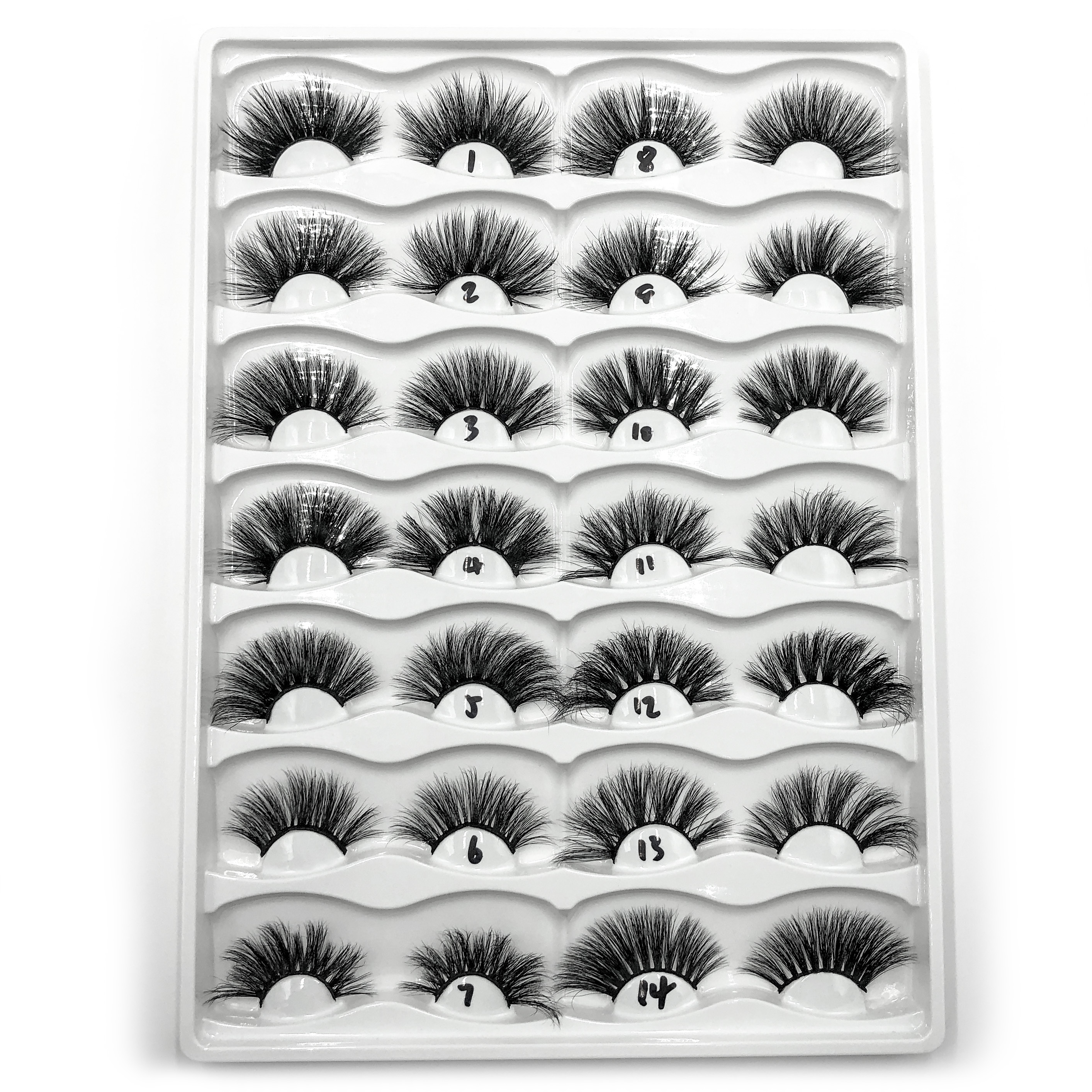 Handmade mink eyelashes, customizable LOGO and box, are the best-selling new eyelashes of 2021