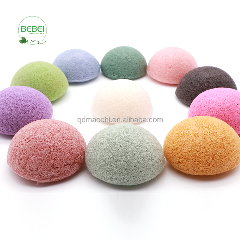 Washable Konjac Sponge Wholesale Organic Konjac Facial Cleansing Sponge