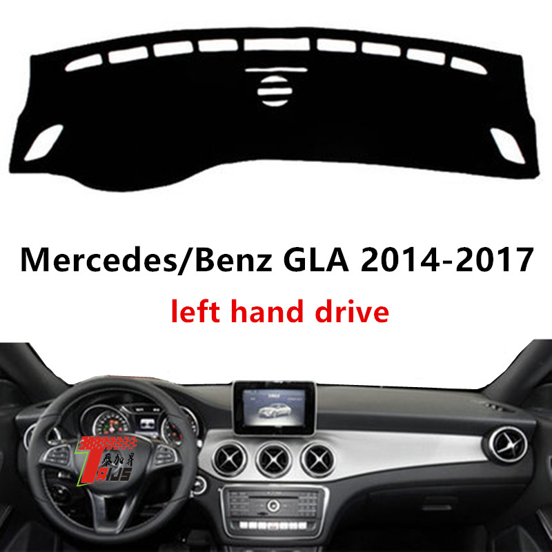 Taijs Заводская крышка приборной панели левого и правого руля автомобиля для Mercedes Benz GLA 2014-2017 коврик приборной панели автомобиля для GLA