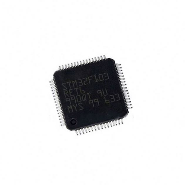 Stm32f103 цена Mcu 32-бит Stm32f1 Arm M3 Risc 512kb флэш-2,5 v/3,3 v четырёхъядерный 64-разрядный процессор Lqfp Stm32f103ret6