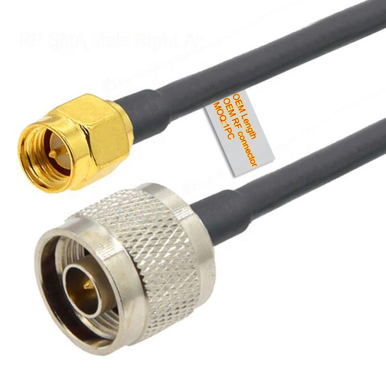 Производитель с низким коэффициентом потери 10 м Sma Male N к Sma Female Tnc Bnc N Male Rg58U Rg58 Rg58/U антенный удлинитель коаксиальный кабель